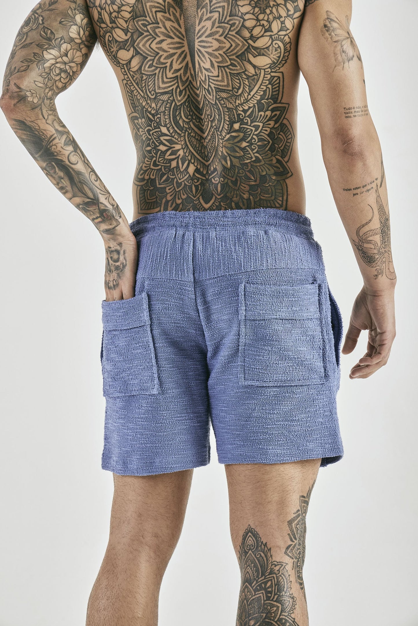 Shorts Cordão Serena Azul