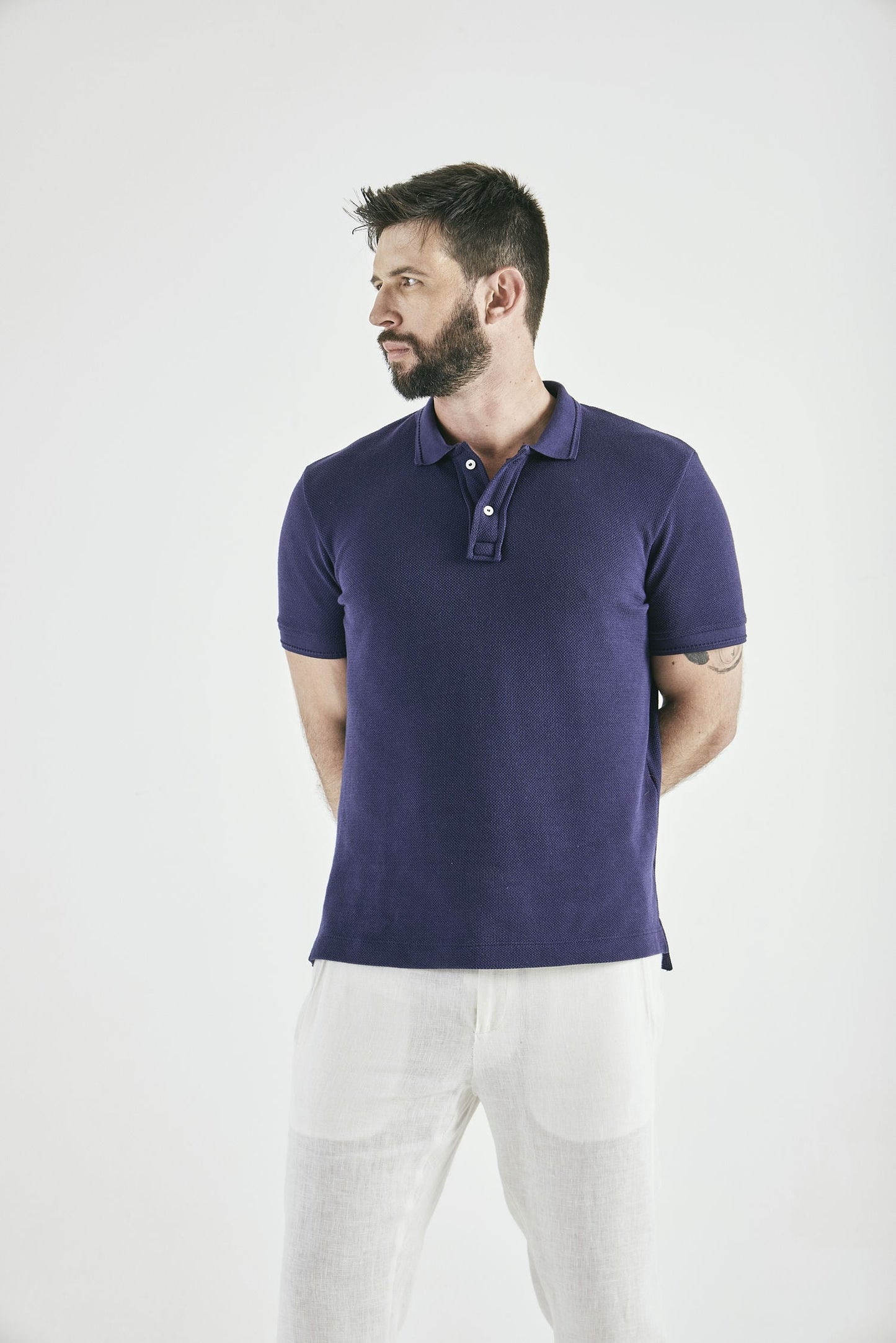 Polo Essenza Azul Marinho