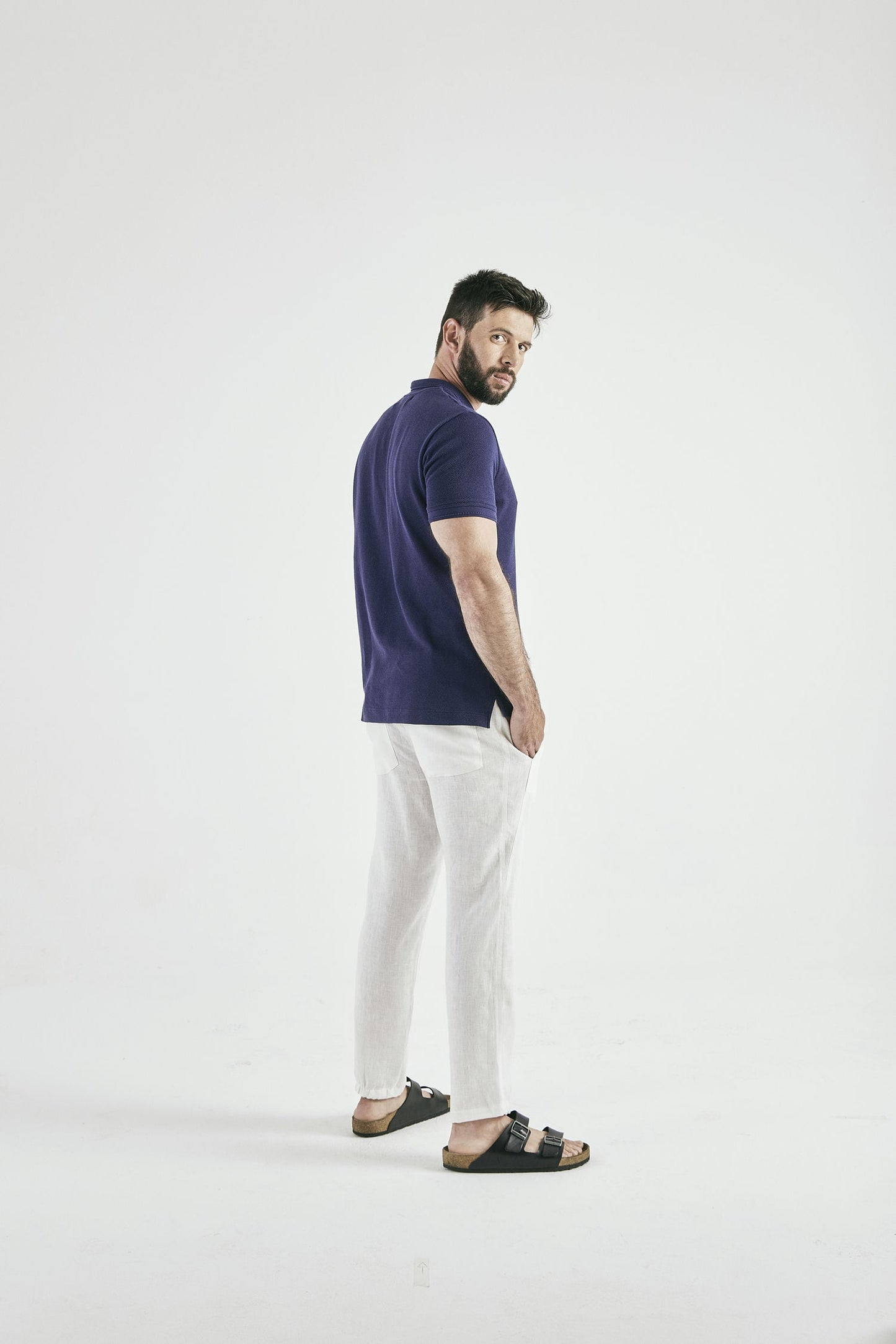 Calça Linho Cannes Off White