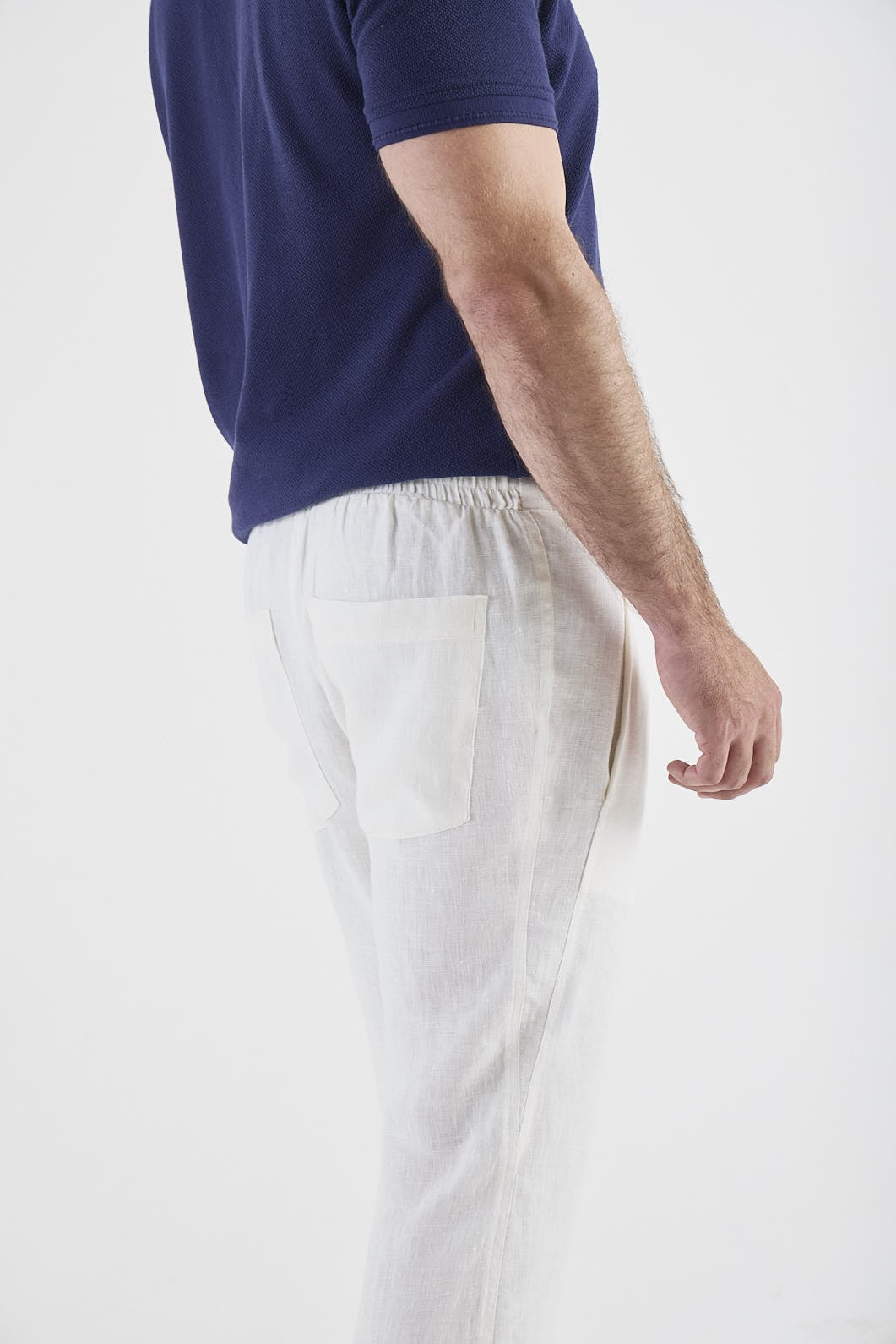 Calça Linho Cannes Off White