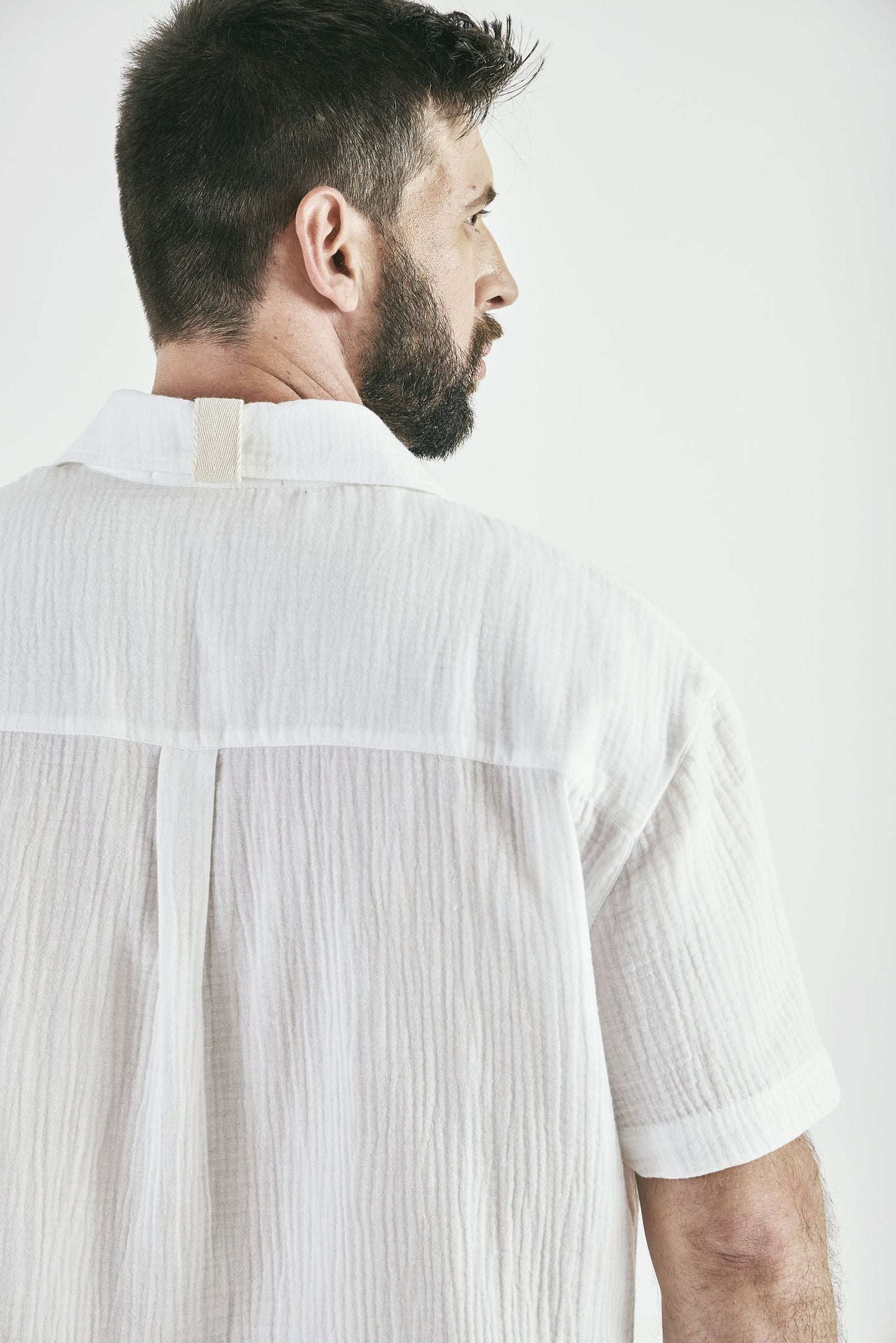Camisa Manga Curta Nice Off White