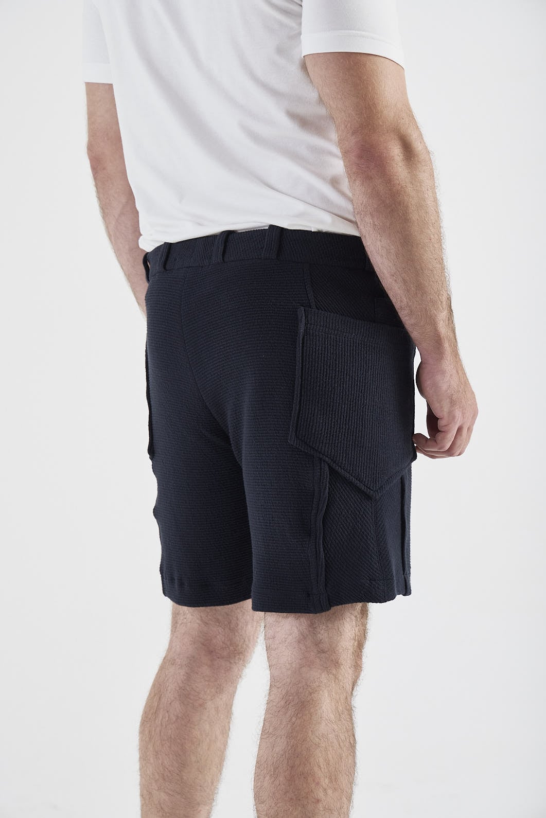 Bermuda Confort Moleton Preto