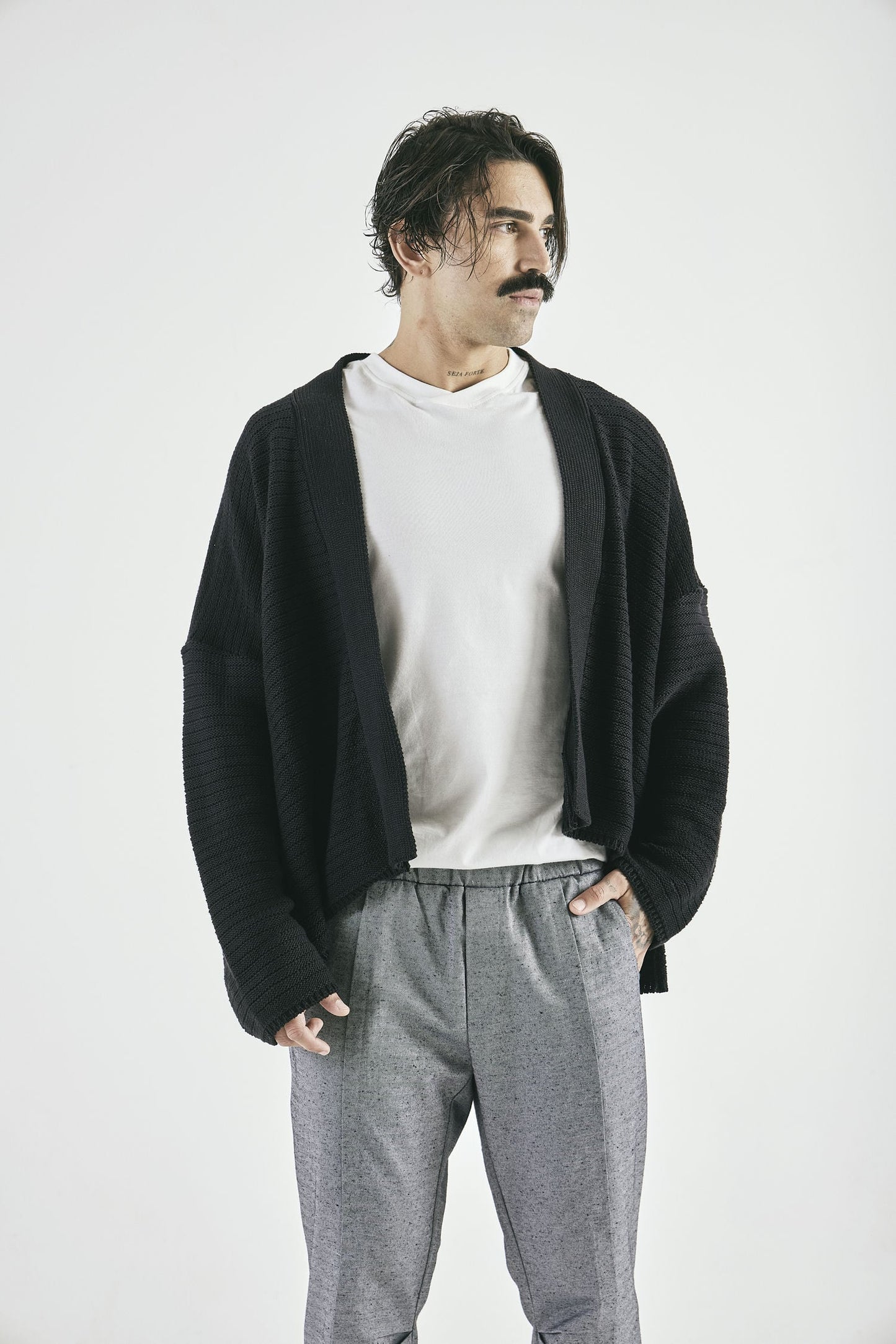 Tricot Roma Preto