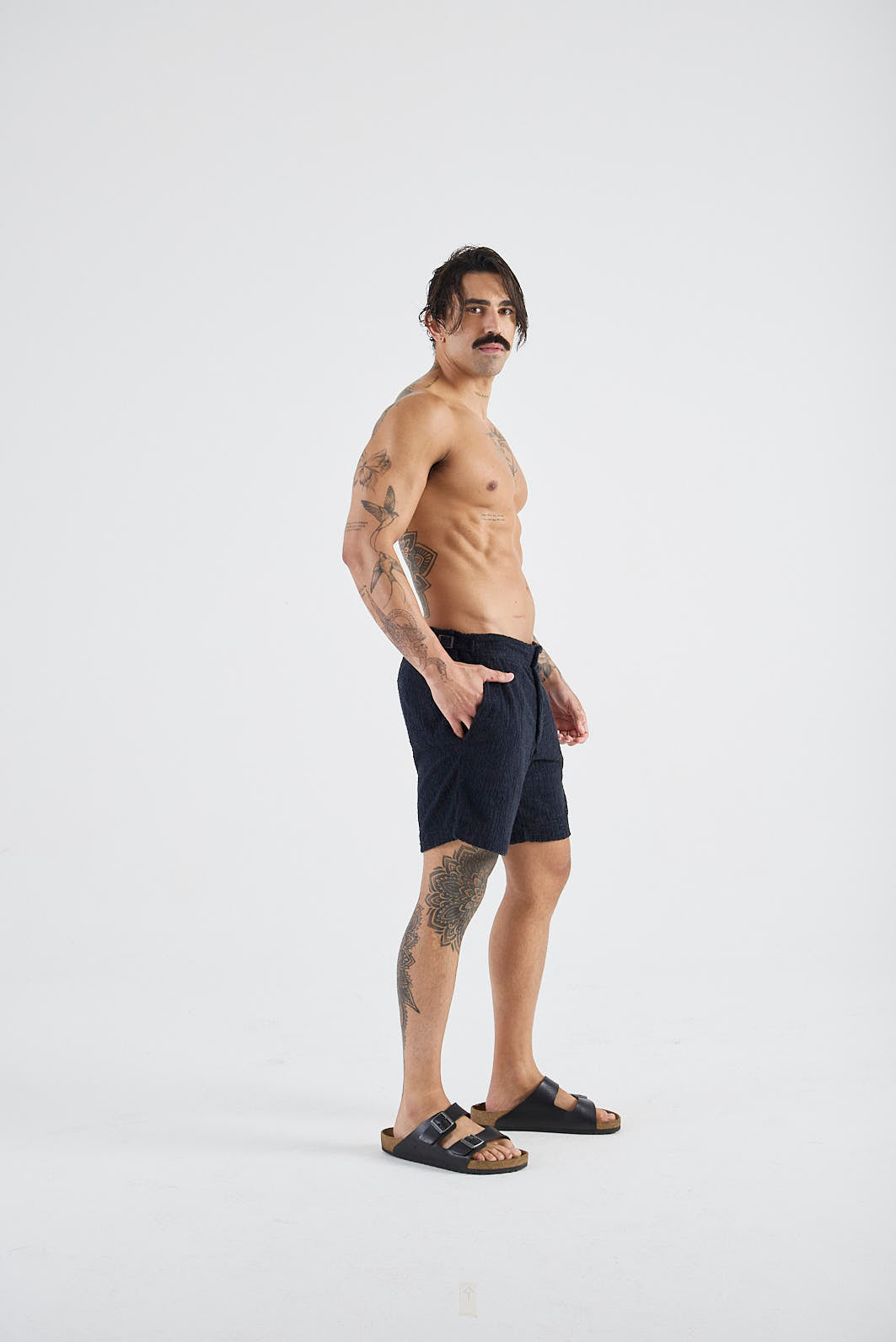Shorts Atoalhado Duf Preto