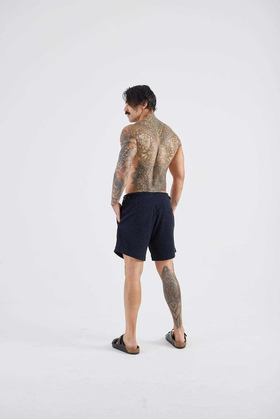 Shorts Atoalhado Duf Preto