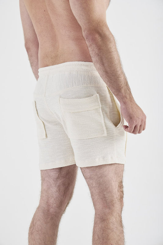 Shorts Cordão Serena Off White