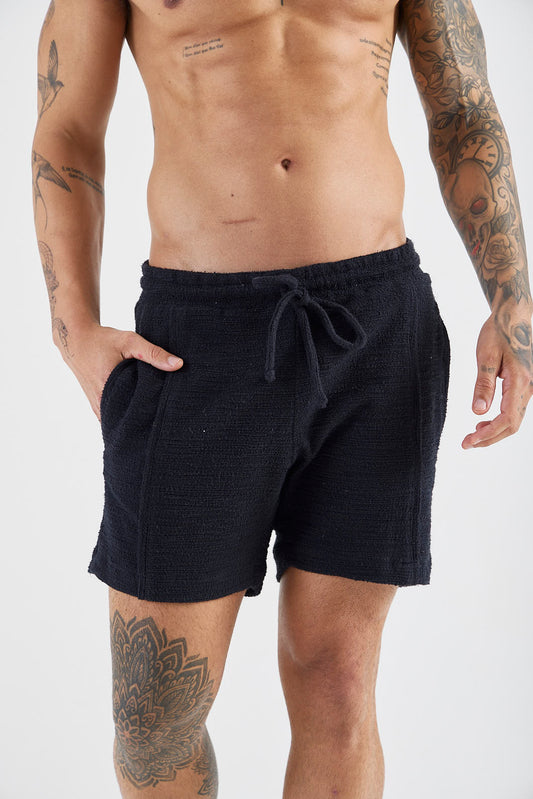 Shorts Cordão Serena Preto
