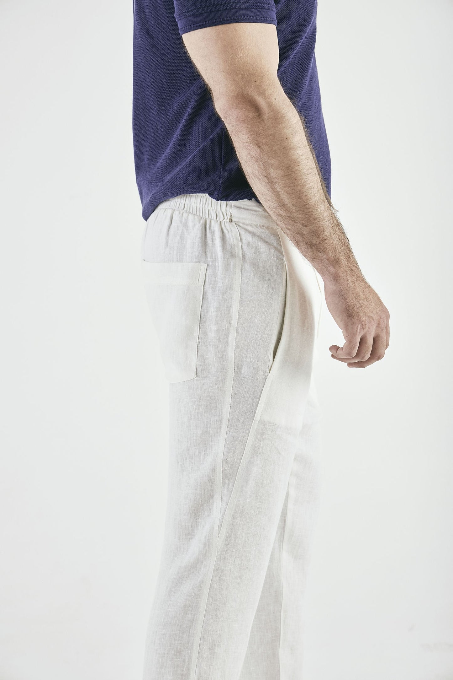 Calça Linho Cannes Off White