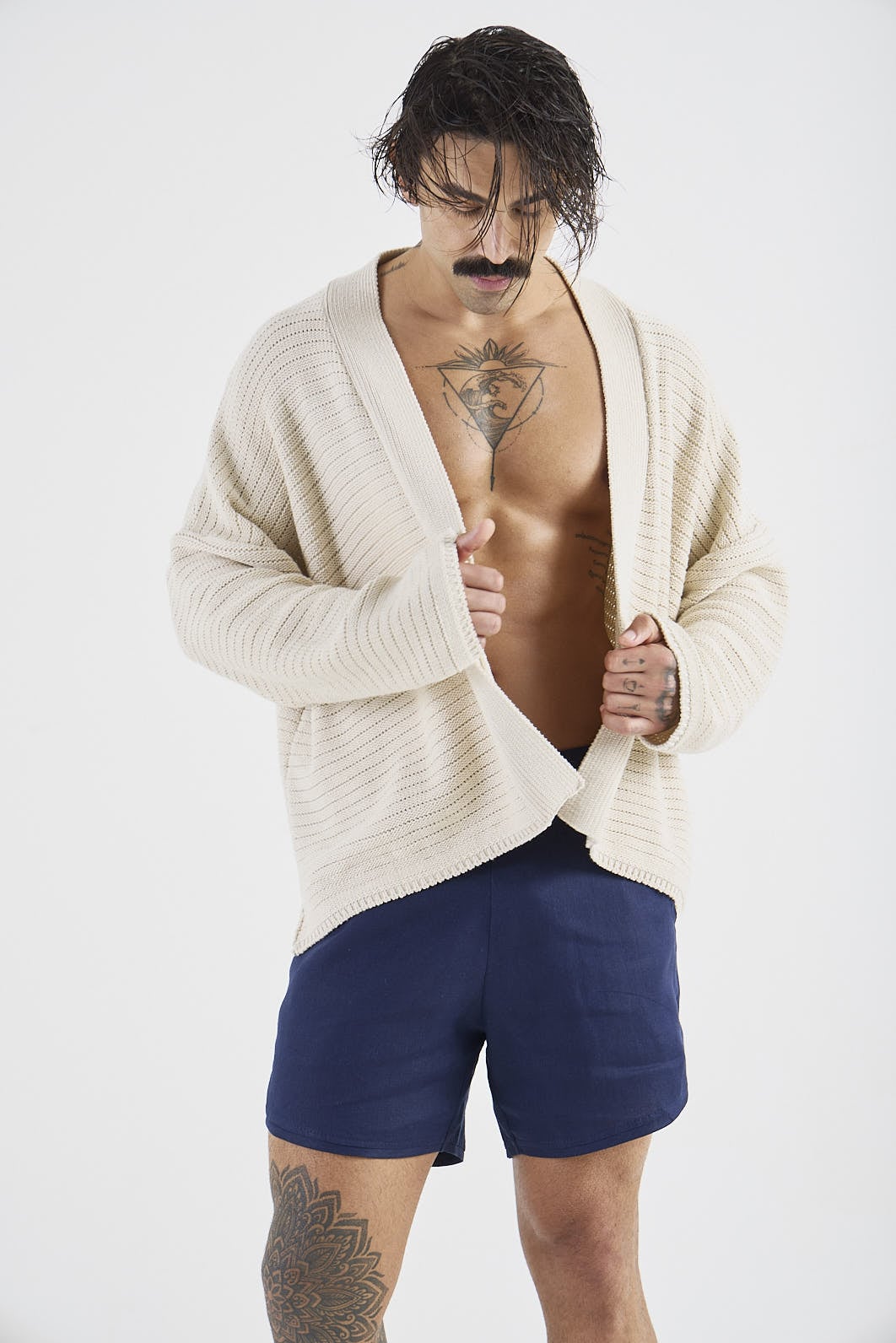 Tricot Roma Off White