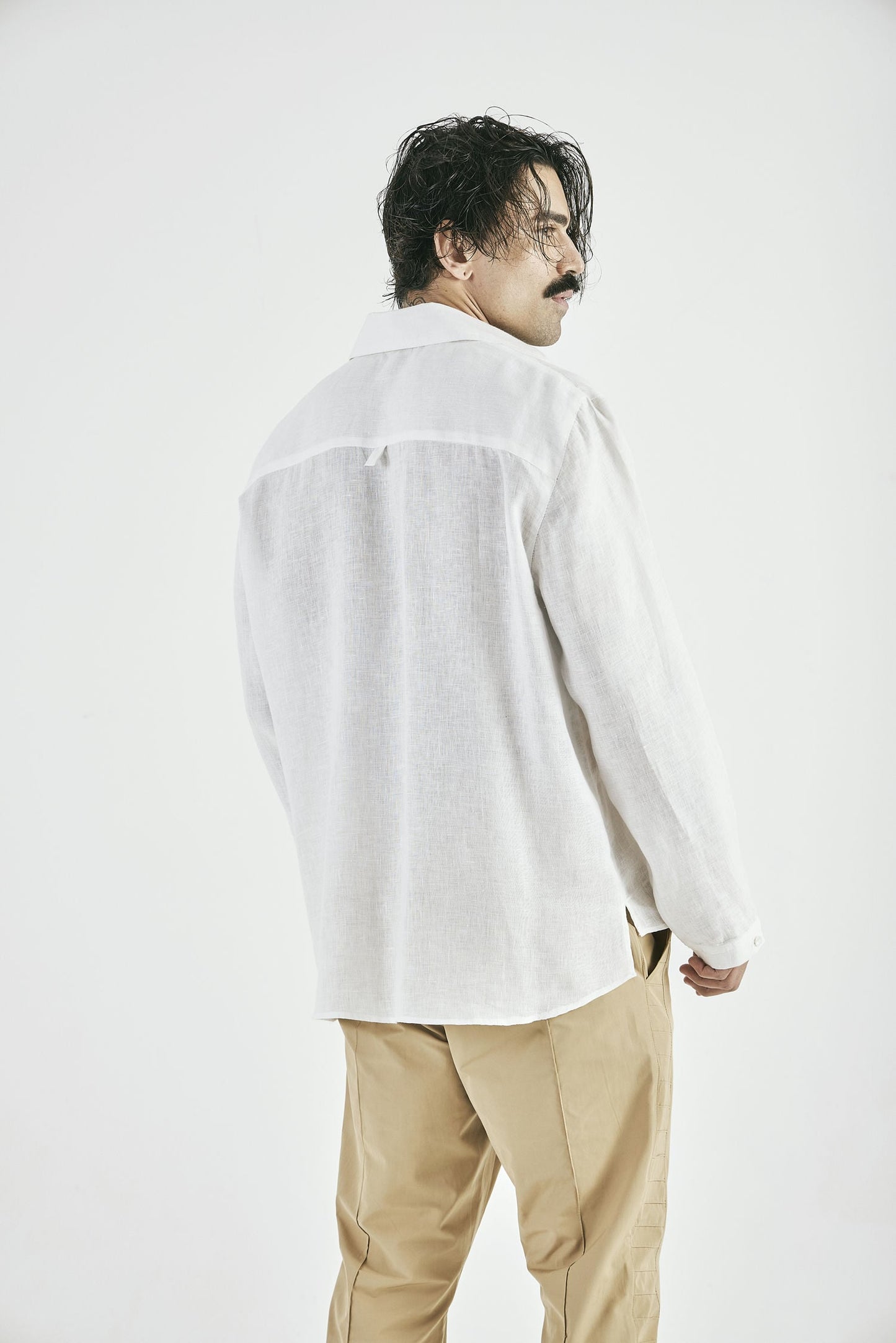 Camisa Linho Cannes Off White