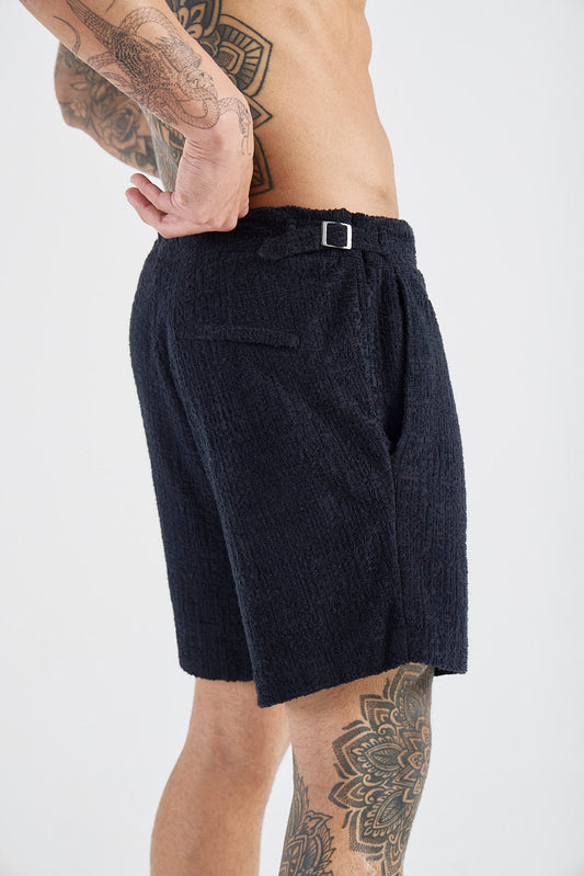 Shorts Atoalhado Duf Preto